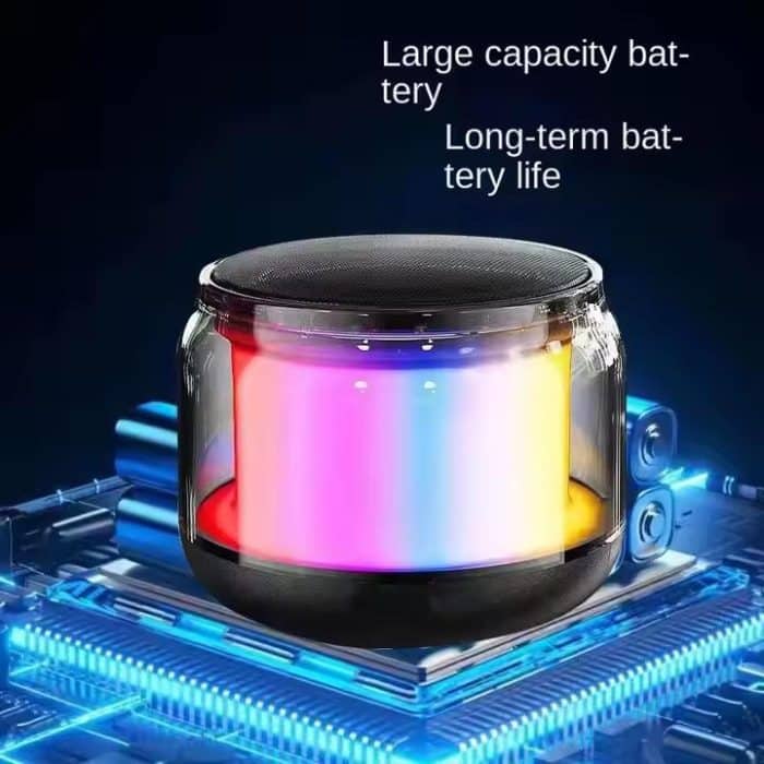 Mini Portable Bluetooth Speaker Wireless LED